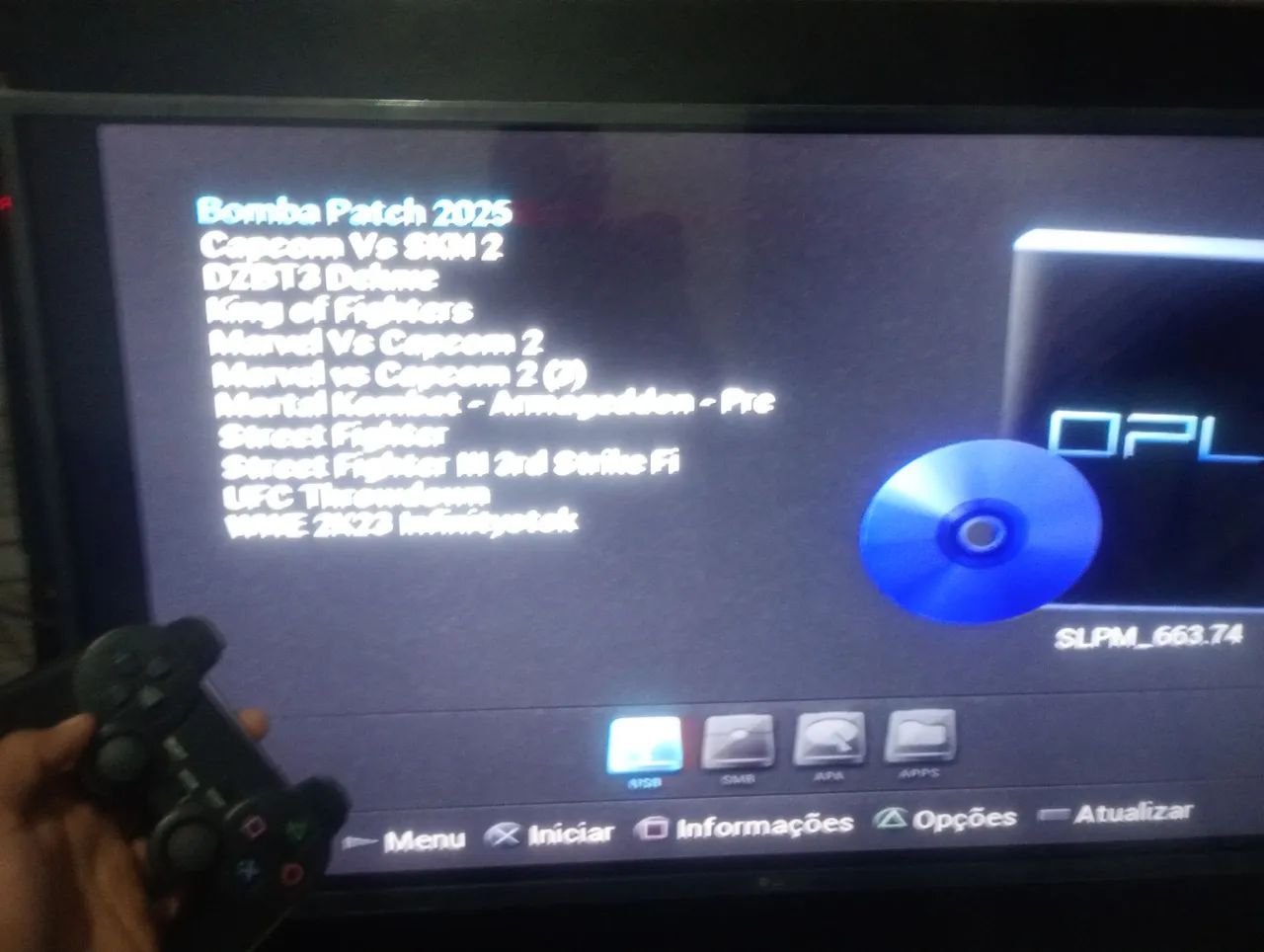 Playstation 2 slim prata com acessórios - Foto 5