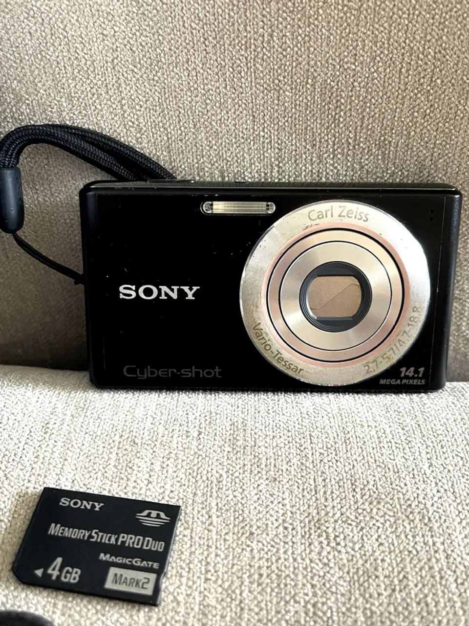 Camera Cyber-shot Dsc-w530 14.1 Mp Zeiss Vario-tessar sem bateria - Foto 2