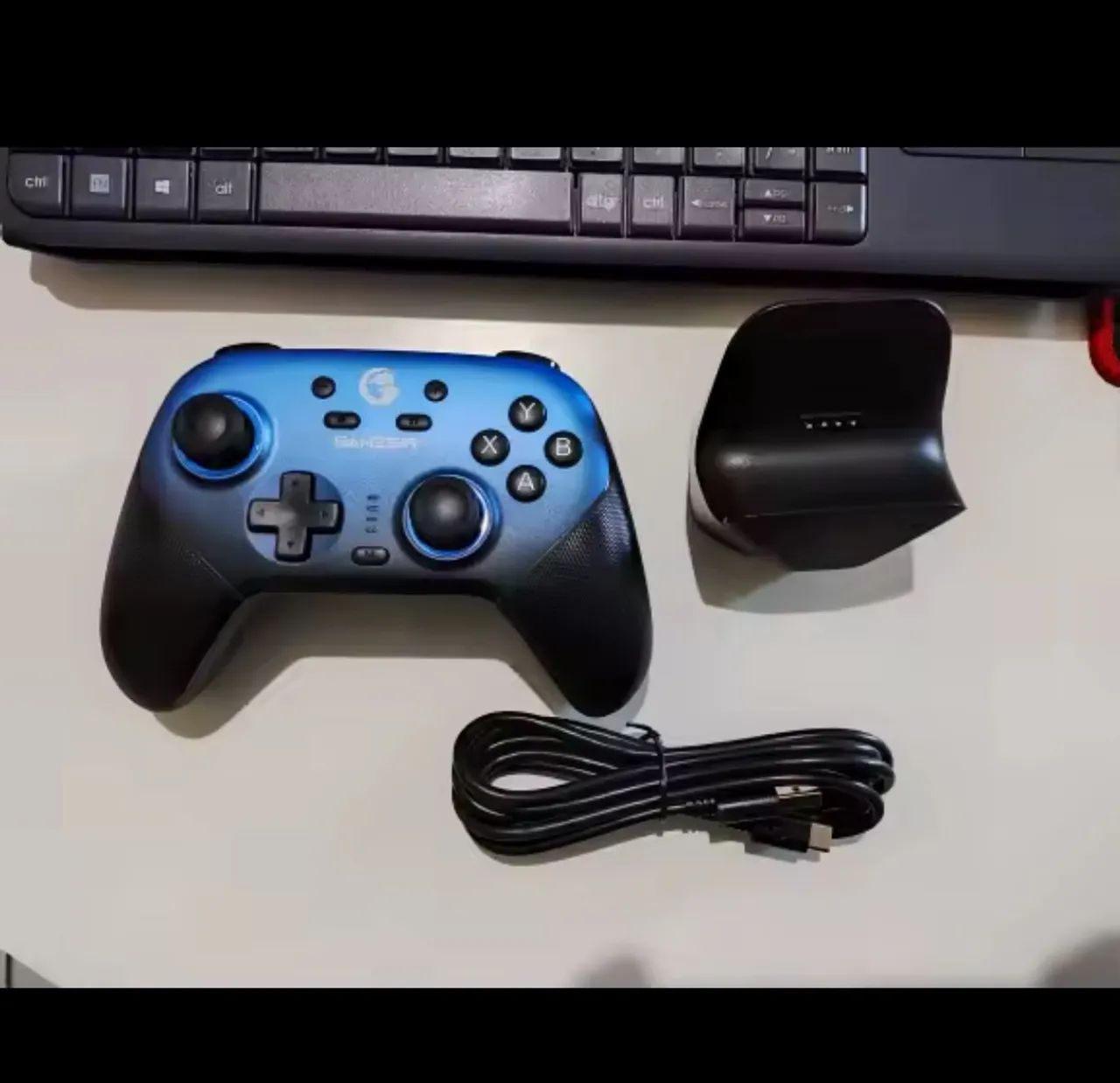 GameSir Super Nova Original Hall Effect 1000Hz com Dock RGB - Foto 3