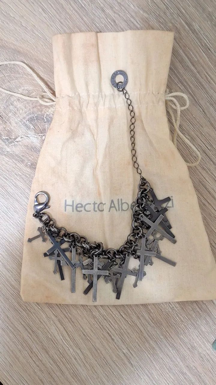 Pulseira de Cruz Hector Albertazzi - Foto 2