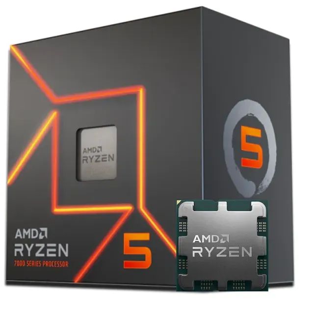 AMD Ryzen 5 7600 3.8GHz (5.1GHz Turbo) 6/12 AM5 with AMD Cooler [new]64317760416257120