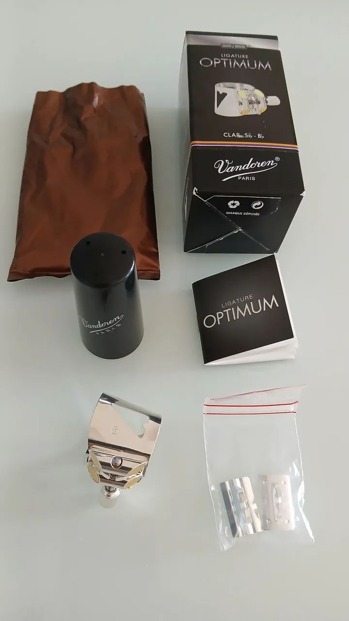 Abraçadeira Vandoren Optimun Prata 