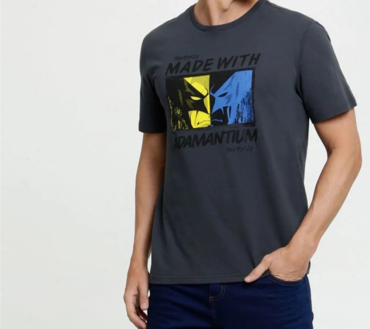 Camiseta Masculina Marvel Wolverine