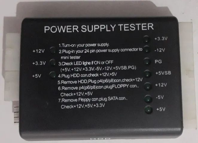 Testador de fonte