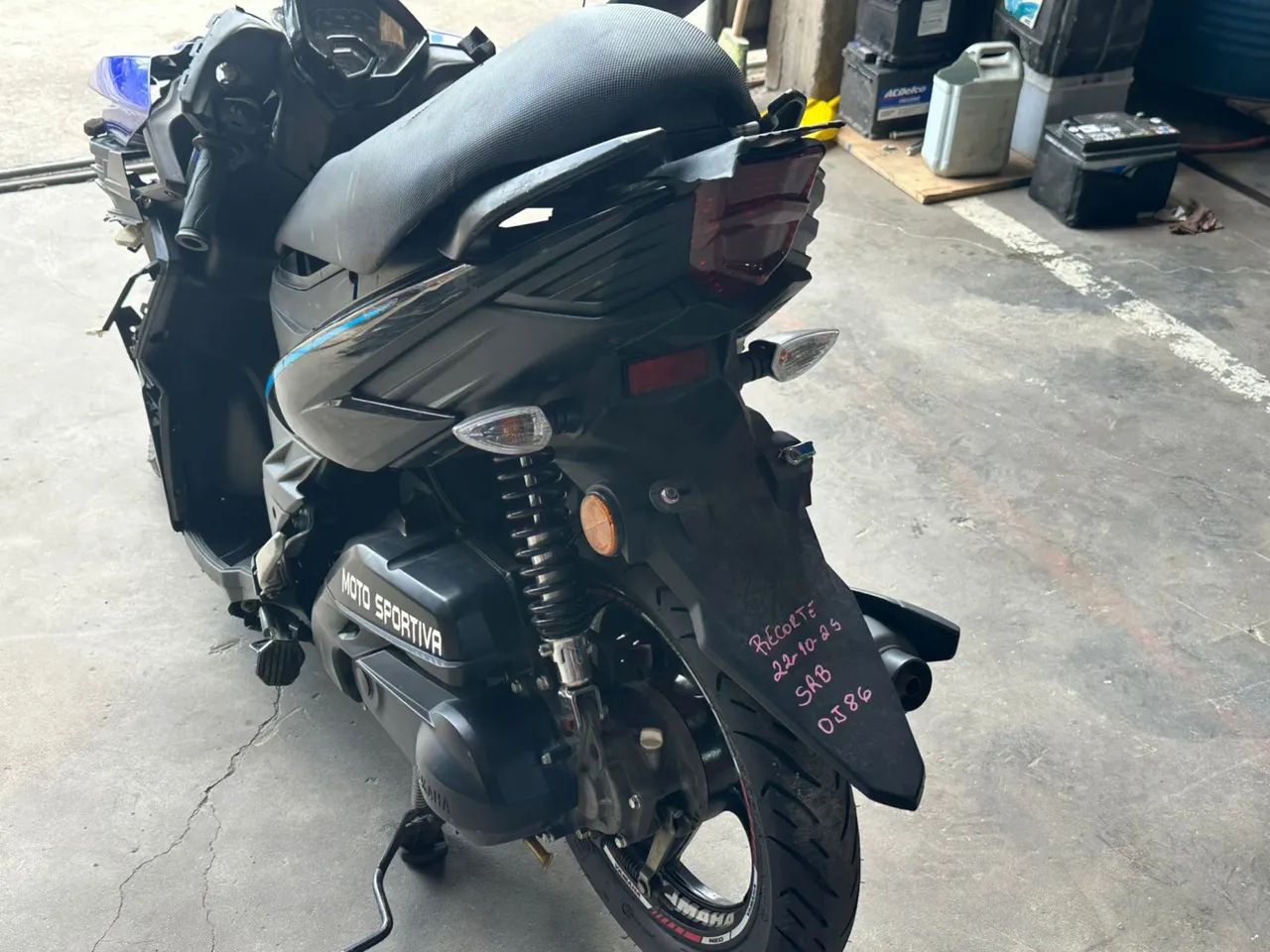 Sucata YAMAHA Neo 125 2024 para retirada de peças  - Foto 4
