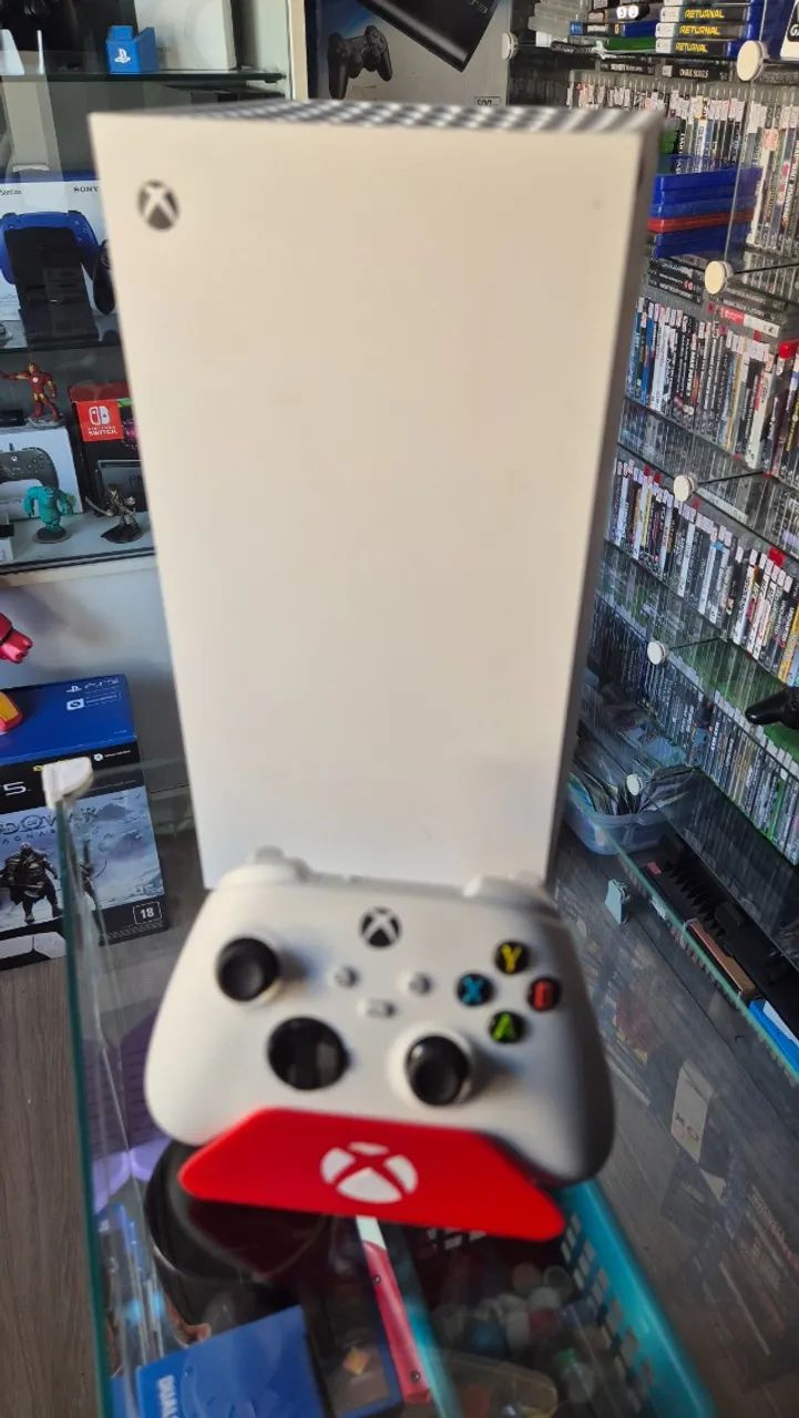 Xbox Series X, Branco, Aceito usado de entrada, Aceitamos Cartão ate 18x - Foto 2