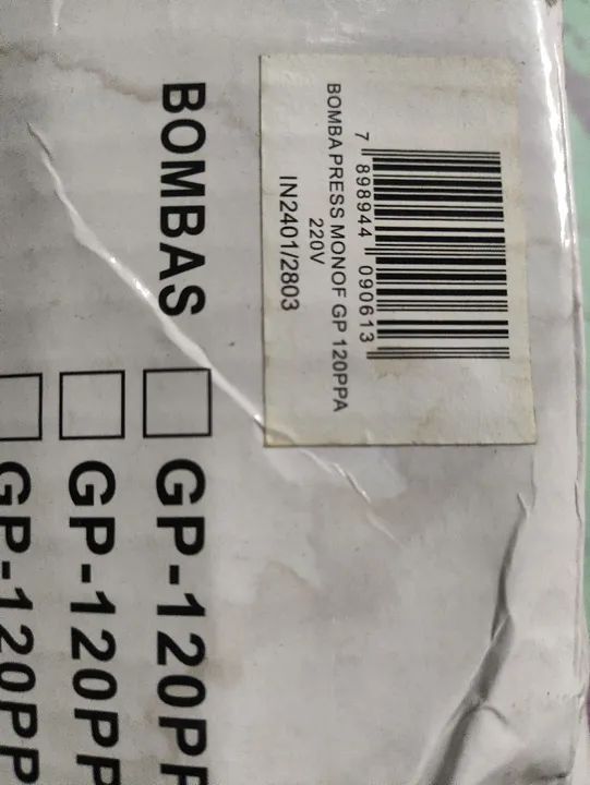 Bomba d'água Inova - GP-120PPA 220V - Foto 2