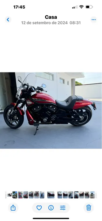 HARLEY Night Road 1250 ,semi nova