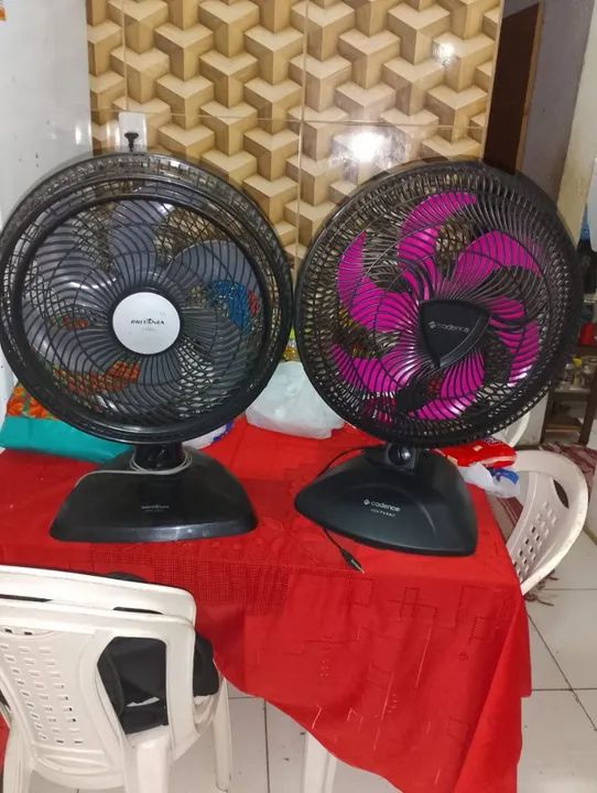 2 Ventiladores de Mesa - Cadence e Britânia - Foto 2