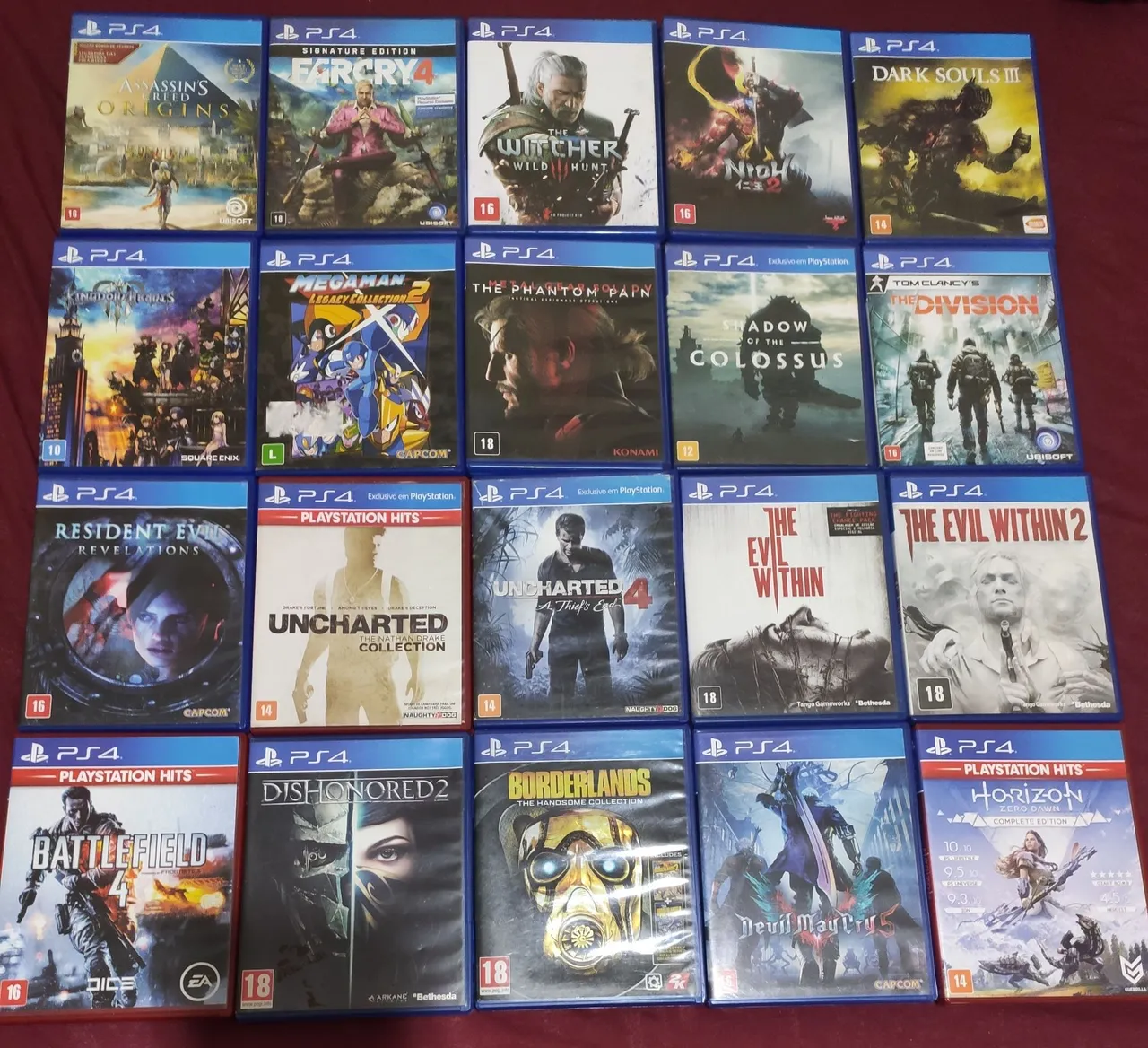 Jogos Playstation 4 - Diversos Títulos