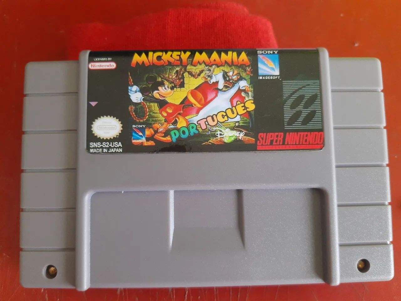 Mickey Mania Em Português pcb original 