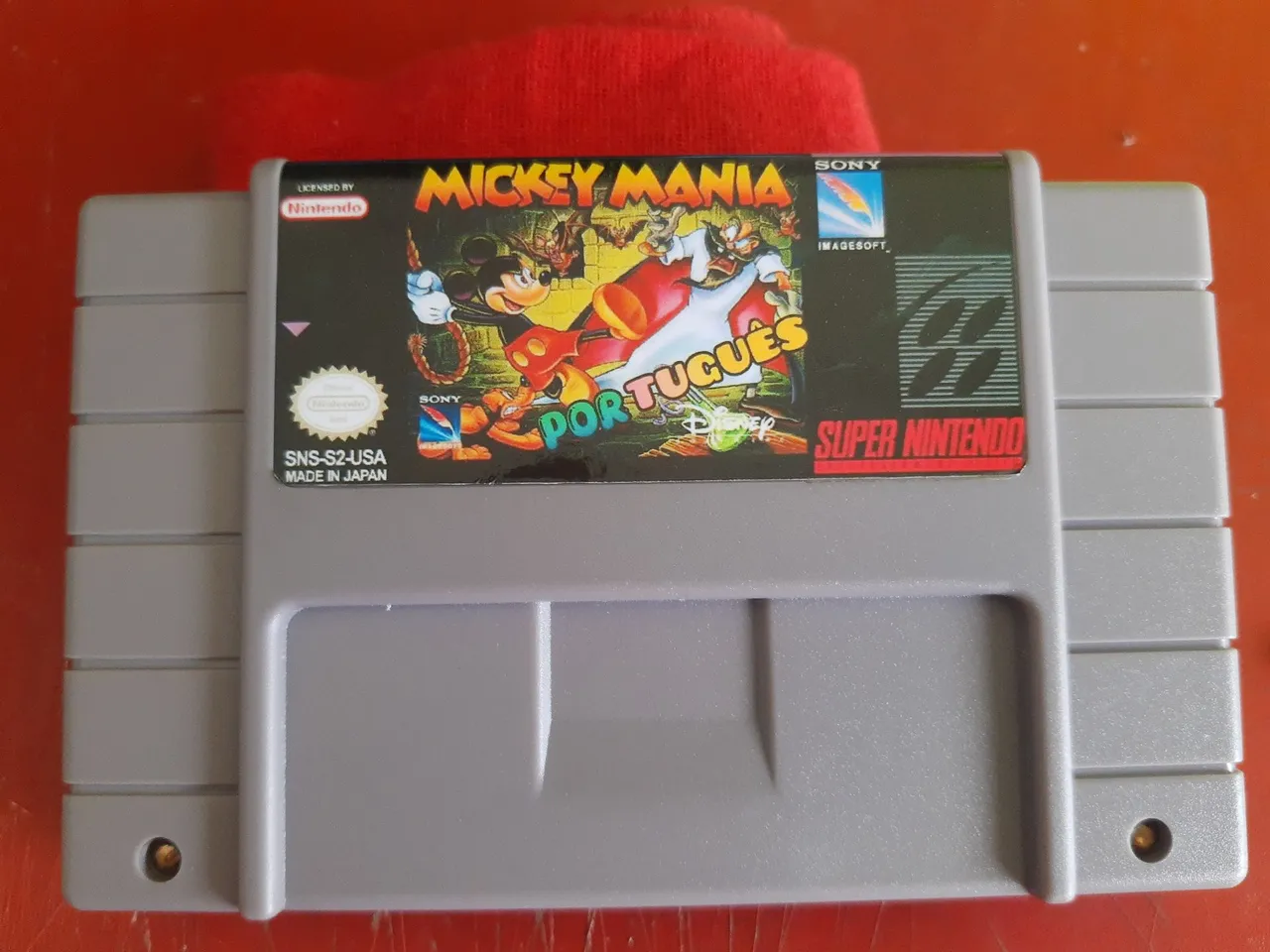 Mickey Mania Em Português pcb original