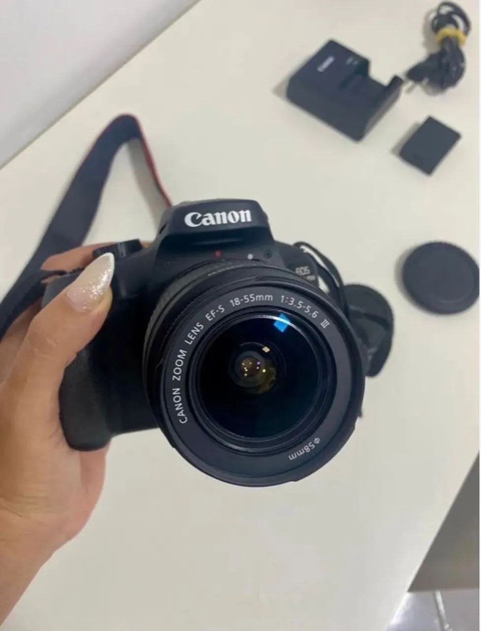 Canon Rebel T100 Camera with 18-55mm64313446061570120