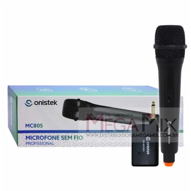 Microfone sem Fio MC805 - Onistek 004177