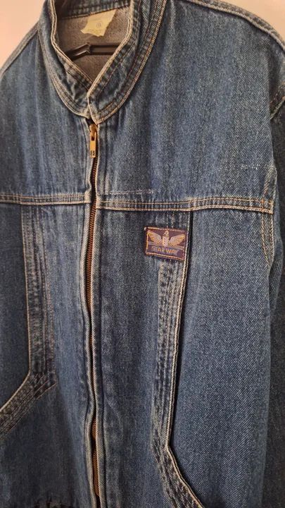 Jaqueta Jeans Vintage com CGC  - Foto 3