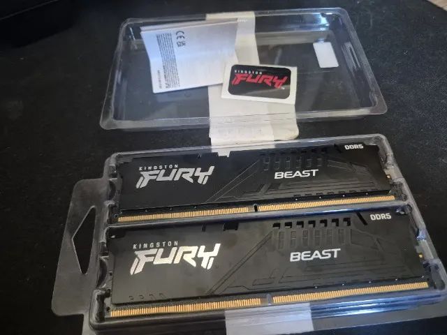 Memória RAM DDR5 Kingston Fury 64GB (2x32GB) 6000MHz - XMP & EXPO - Foto 4