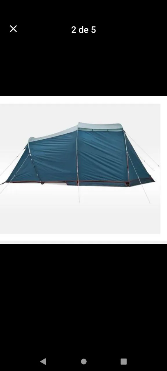 Barraca de Camping Azul - Conforto e Praticidade