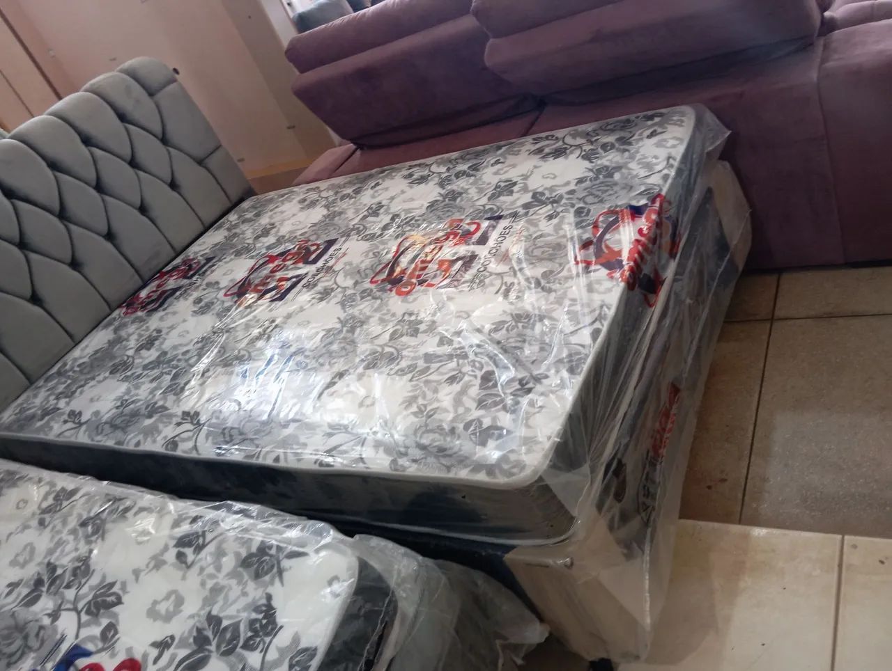 Cama Box de Casal com Colchão d33 top