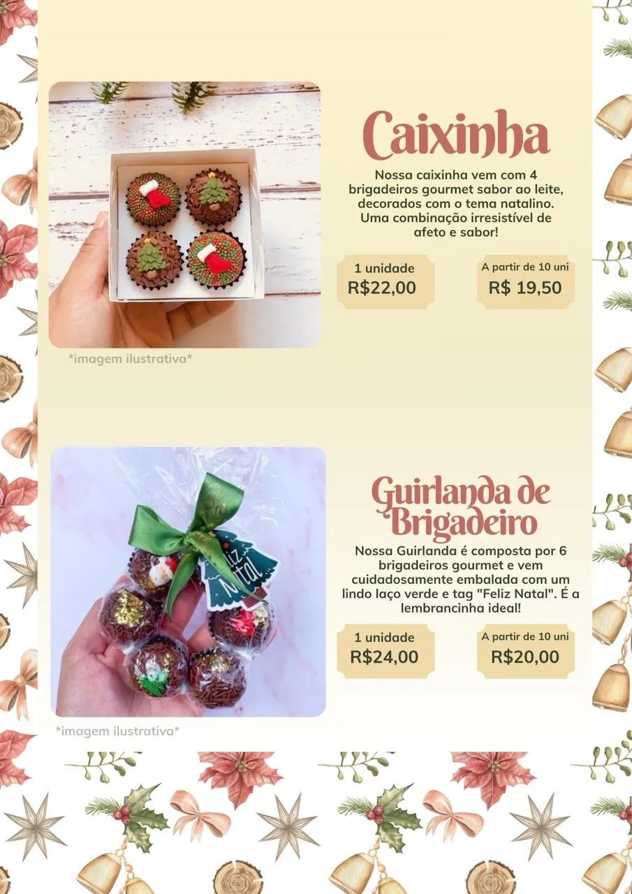 Brigadeiro para presentear Natal - Foto 5