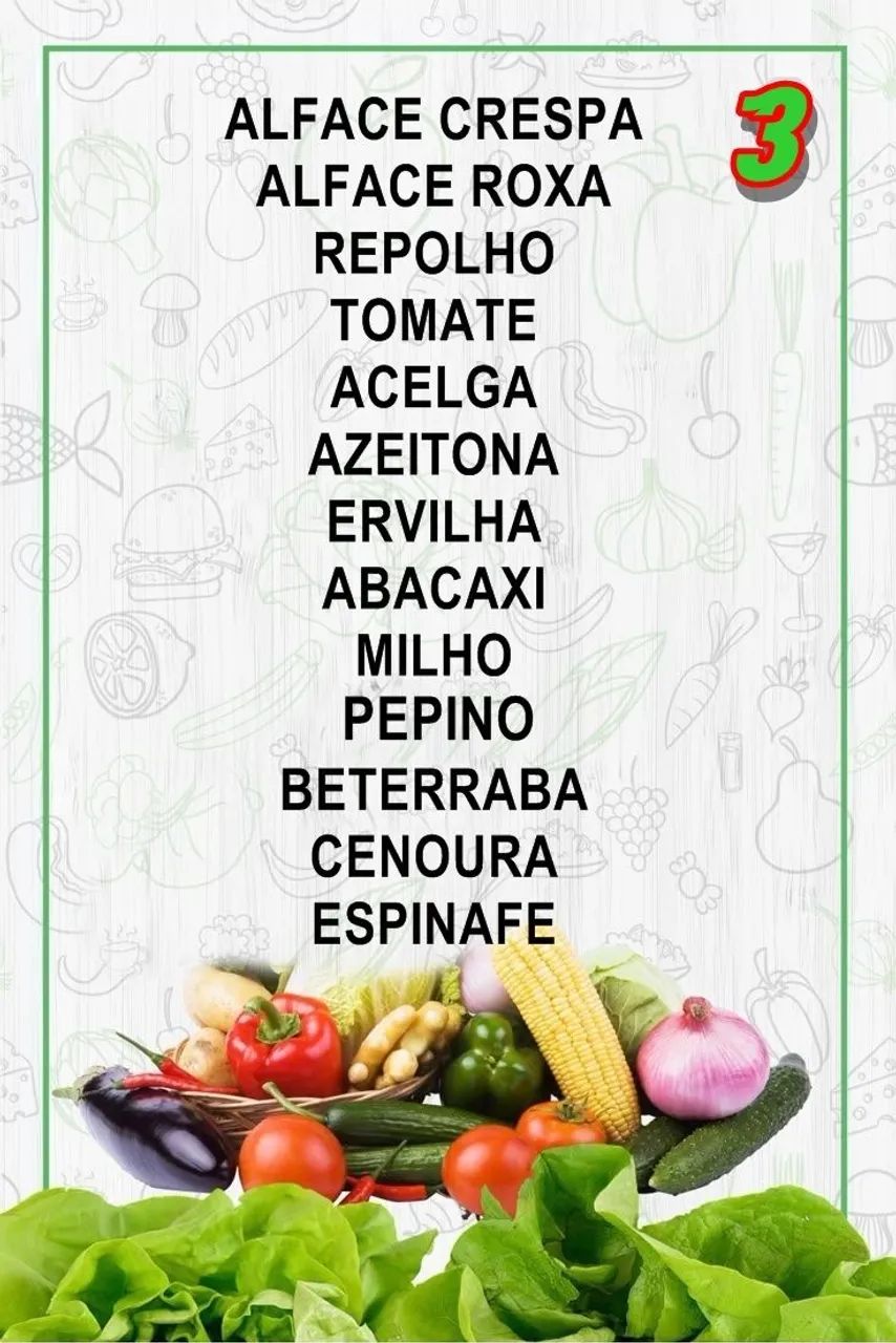 Mix de salada Maria Chiquinha  - Foto 4