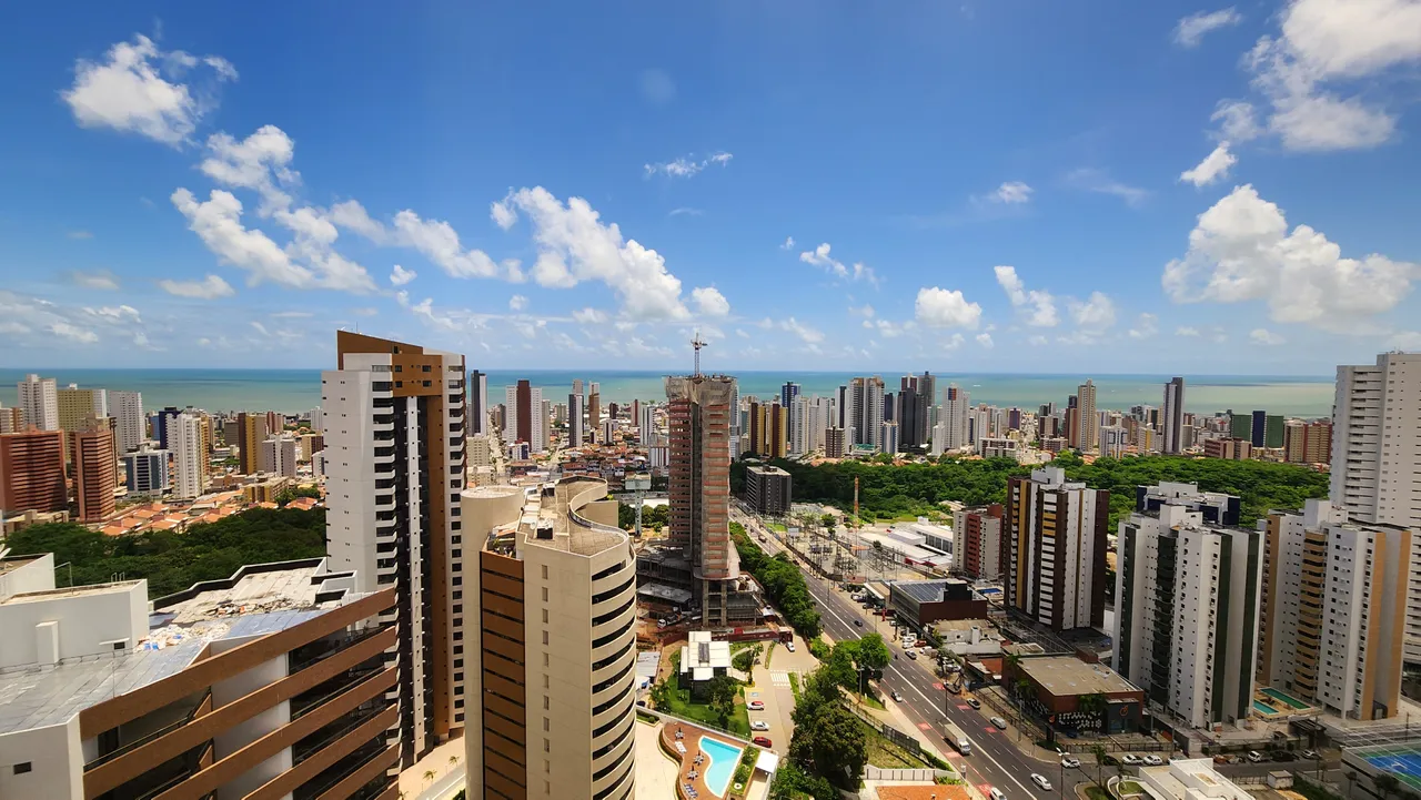 Apartamento Espetacular no 26º Andar | 265m² | Posição Nascente em Brisamar - João Pessoa