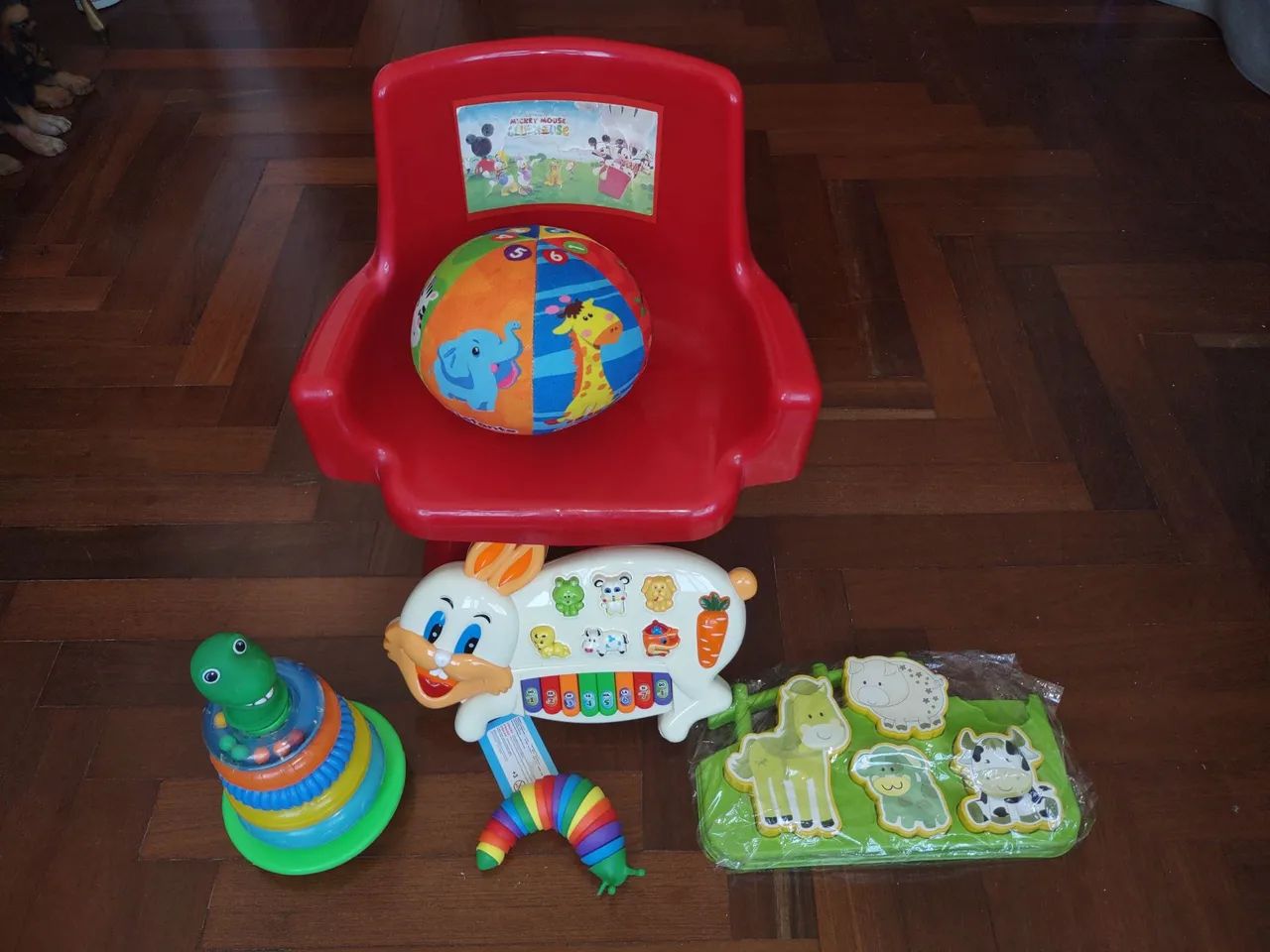 Kit brinquedos para bebê 