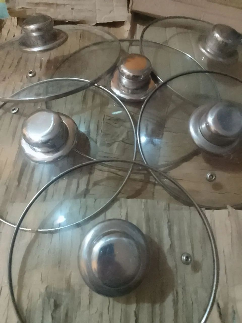 Tampas de Panelas de vidro - Foto 2