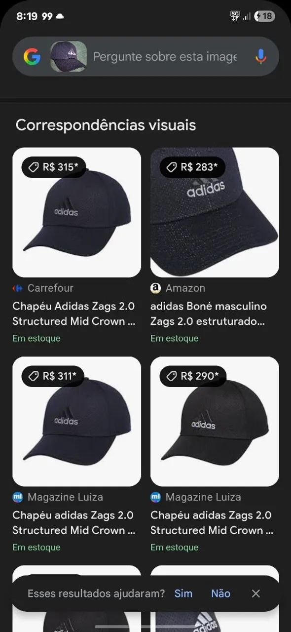 Boné Adidas Zags 2.0  - Foto 4
