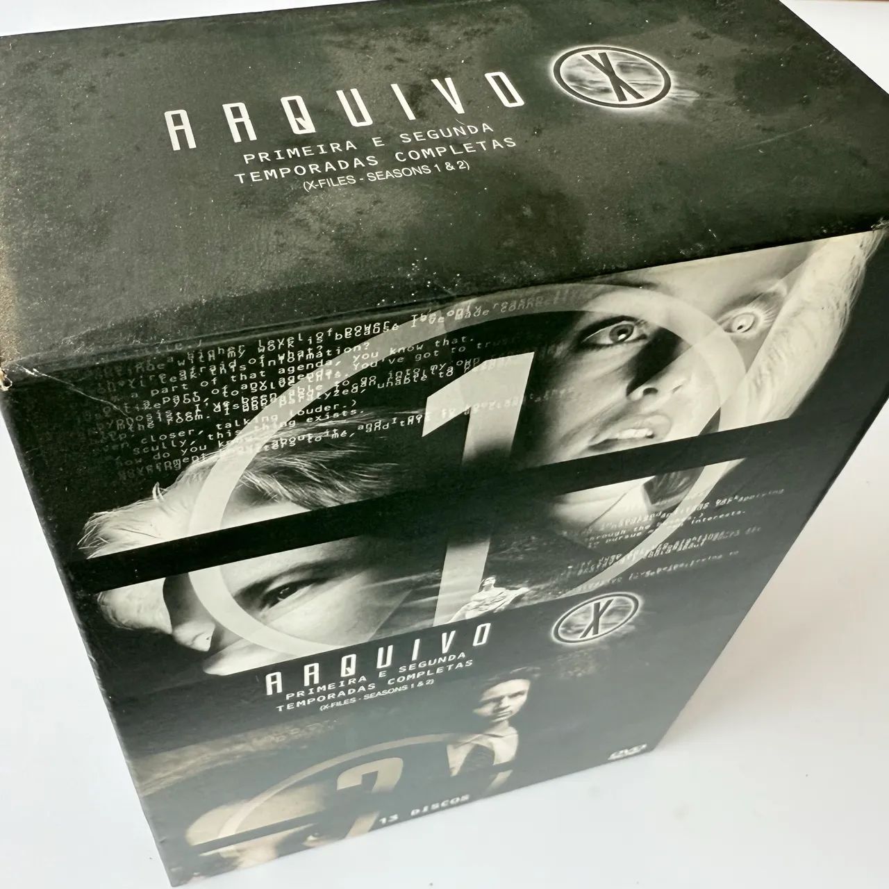 Boz DVD Arquivo X - Primeira e Segunda Temporadas - 13 Discos