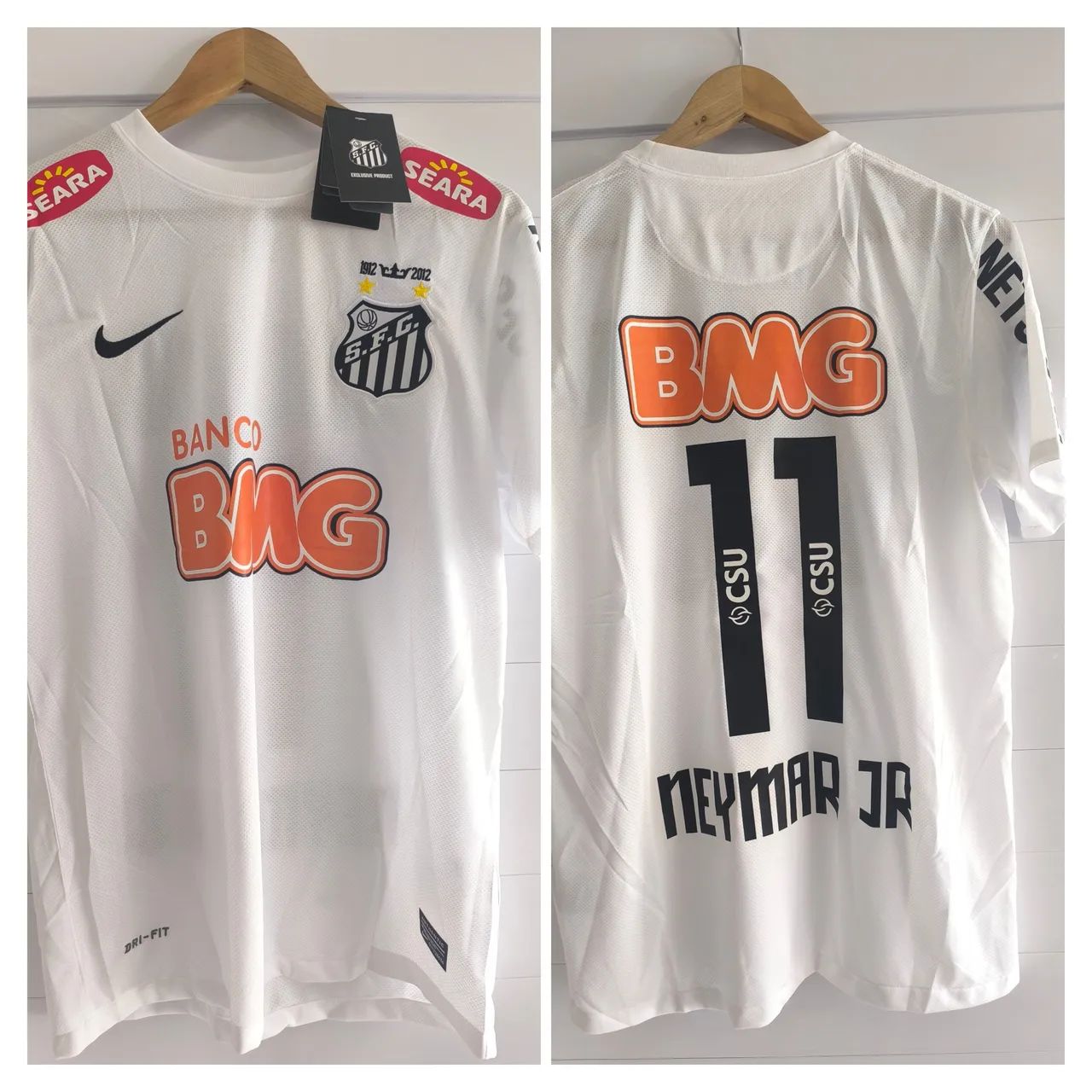 Camisa do Santos Neymar Jr 2012 - Foto 3