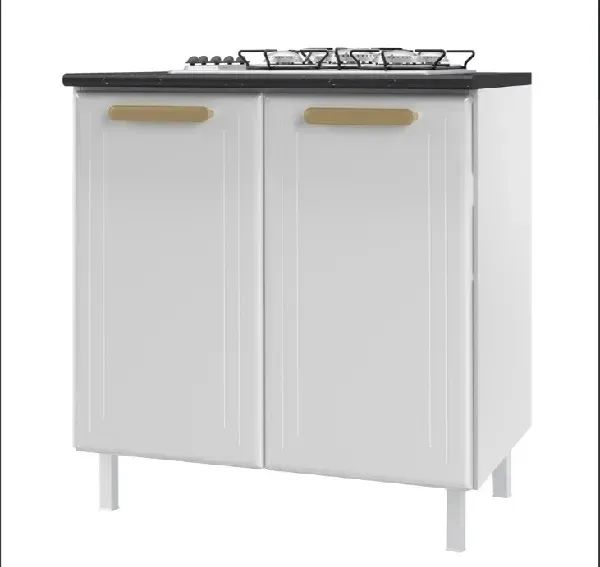 Balcão de Aço para Cooktop 5B - Entrega e Monta