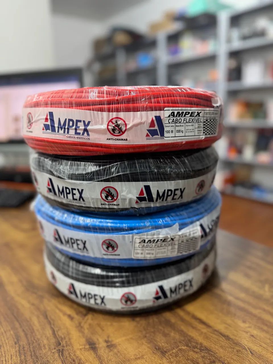Fio Elétrico 4mm - Rolo 100m Pronta Entrega  - Foto 3
