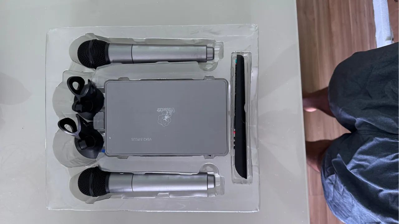 Karaokê Portátil VSK 2.5 Plus - 12 mil músicas