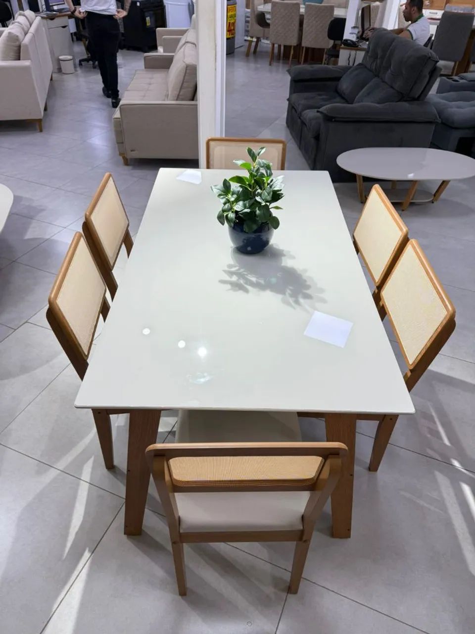 PROMOTION: Dining Table Set with 6 Chairs (Brand-New, Direct from Factory)