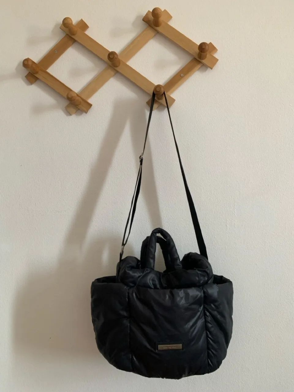Bolsa acolchoada preta Imaginarium - Foto 2
