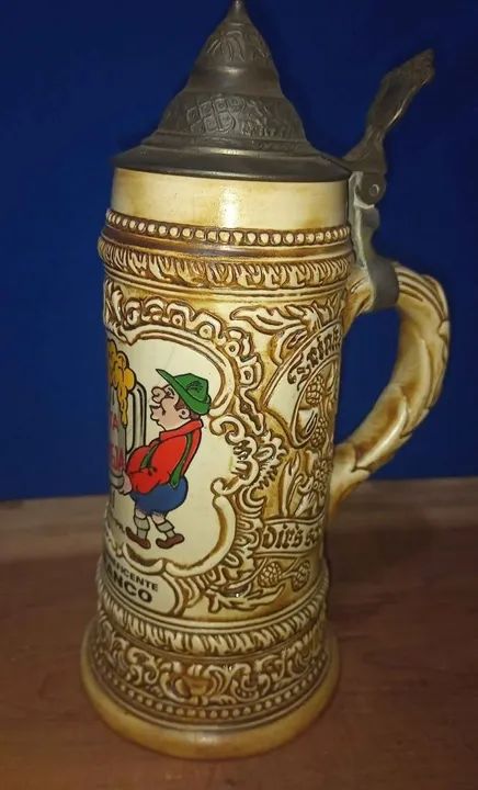Caneca de chopp CERAMARTE 15ª Festa da Cerveja 1981 - Foto 5