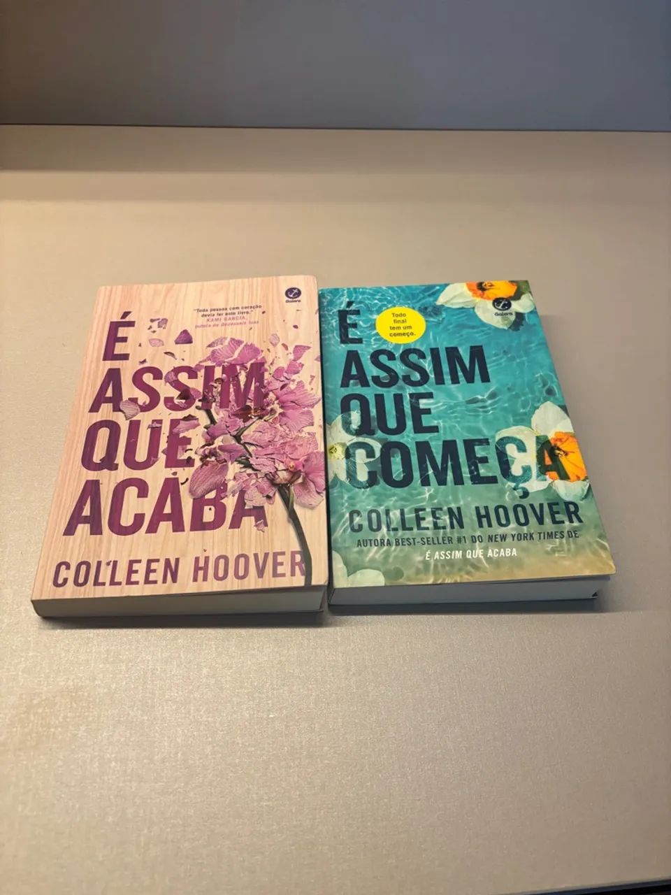Livros É Assim Que Acaba e É Assim Que Começa - Colleen Hoover