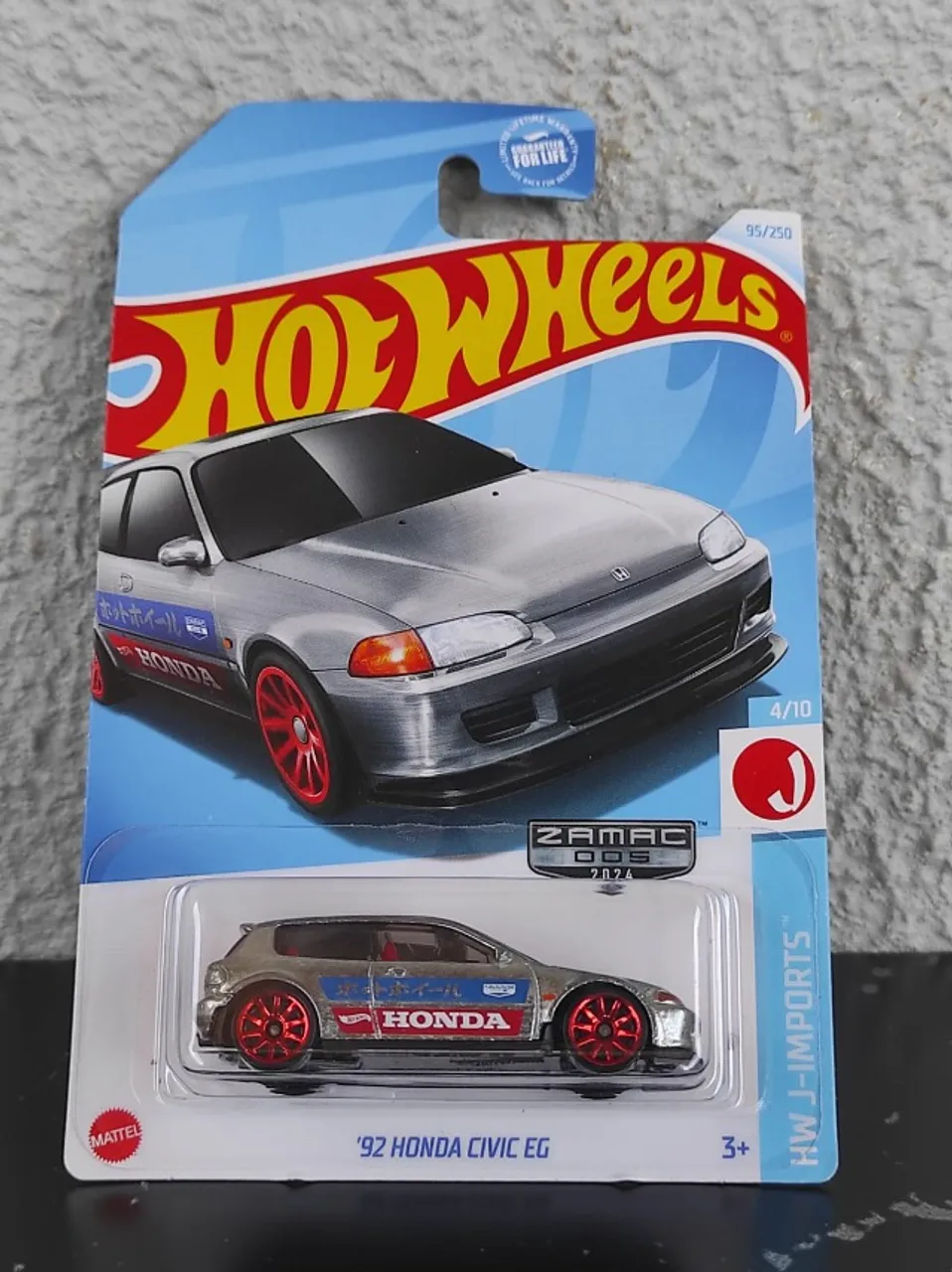 92 Honda Civic EG Zamac - Hot Wheels