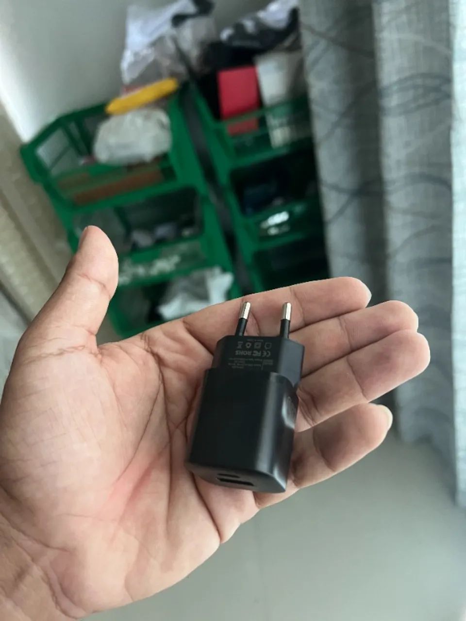 Carregador Essager GaN 20W USB-C e USB-A - Mini e Rápido - Foto 4