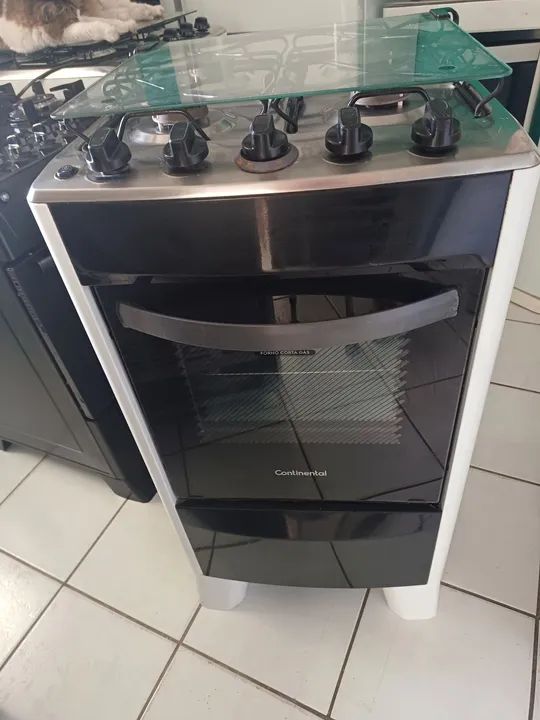 Fogão Continental 4 Bocas Branco - s.novo 