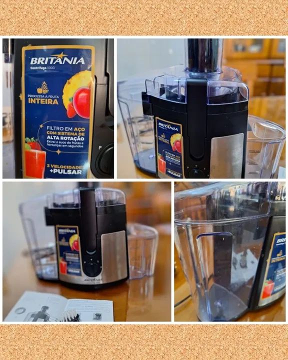 Centrífuga de Frutas Britânia 1000 - Nova - Foto 2