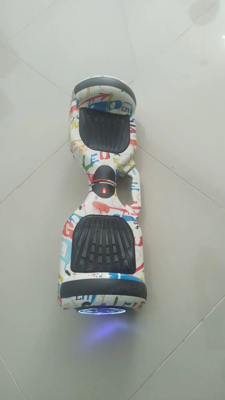 hoverboard músicas bluetooth e luzes - Foto 3