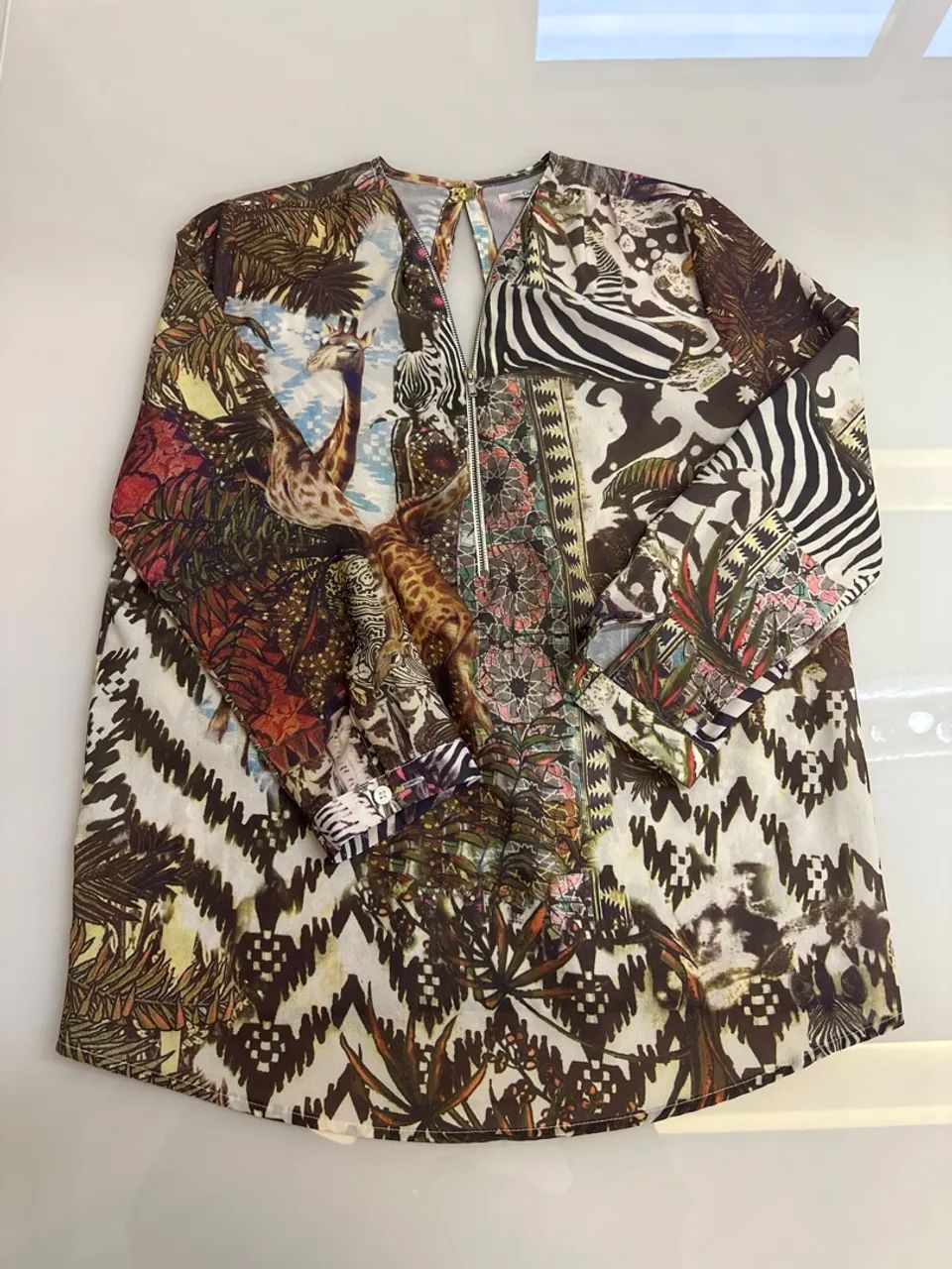 Camisa Estampada Animal Print Exclusiva - Foto 3