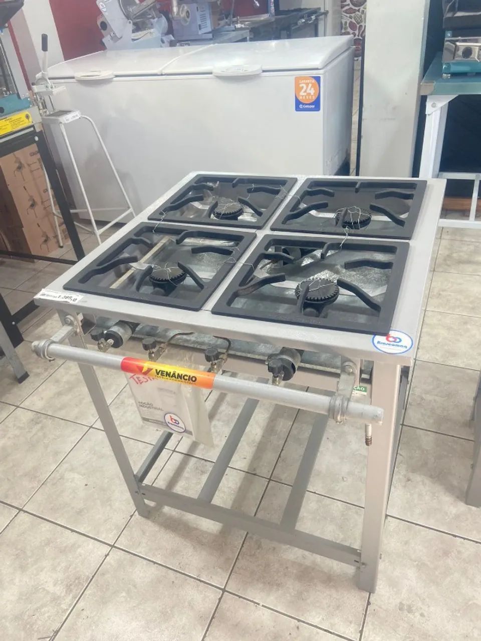 Fogão 4 Bocas Alta pressão