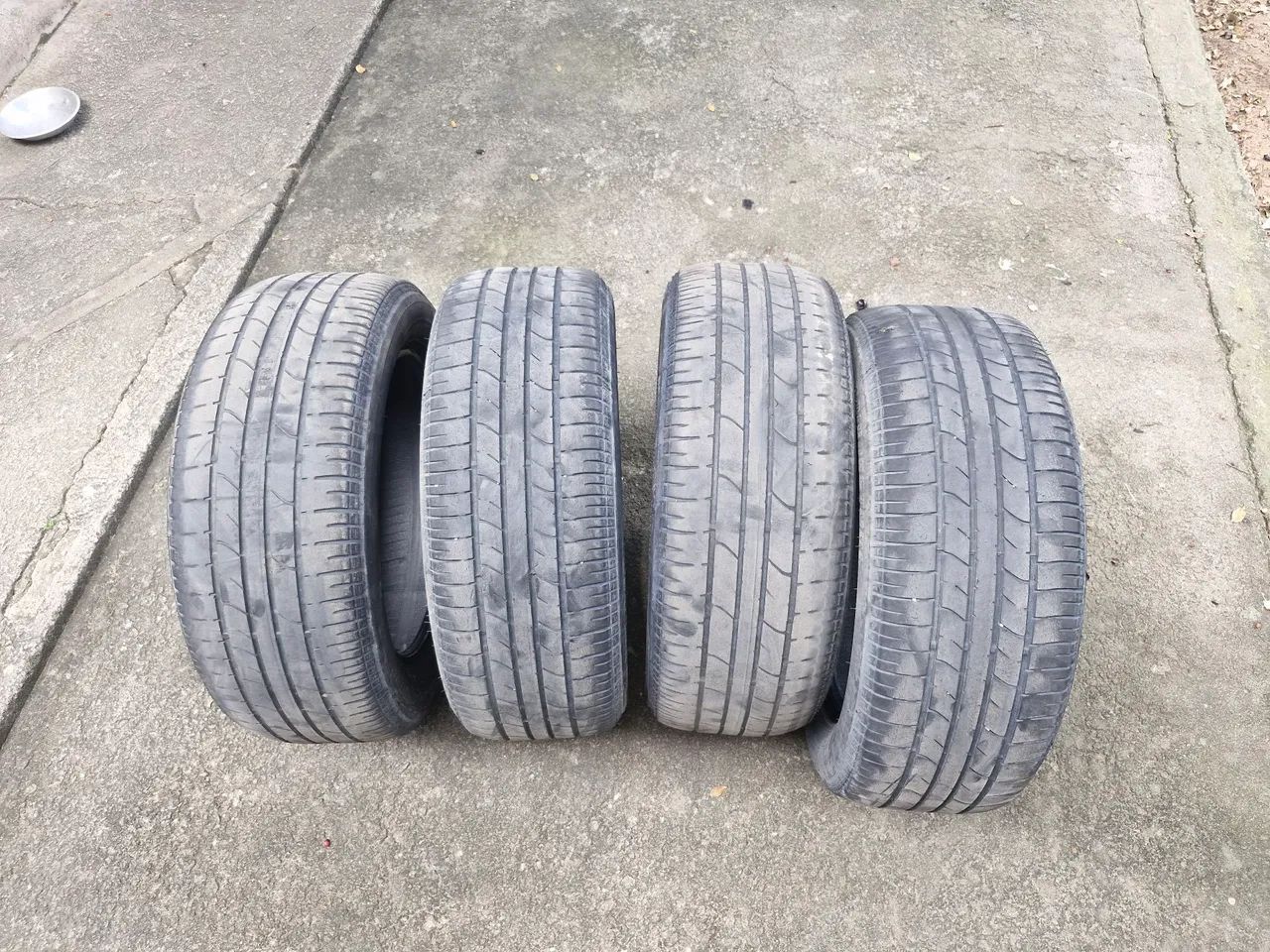 Pneus Bridgestone Turanza 195 / 55 R15 usados  - Foto 6