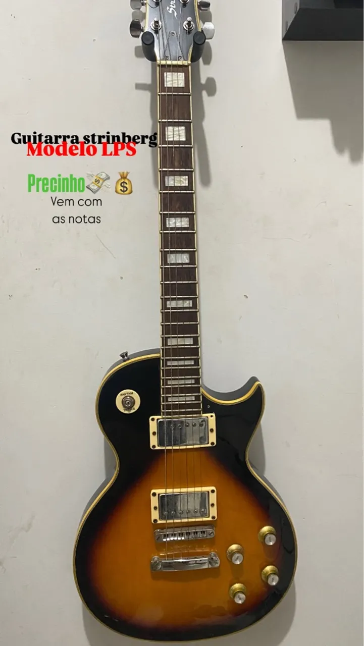 Guitarra Strinberg LPS - Modelo Les Paul