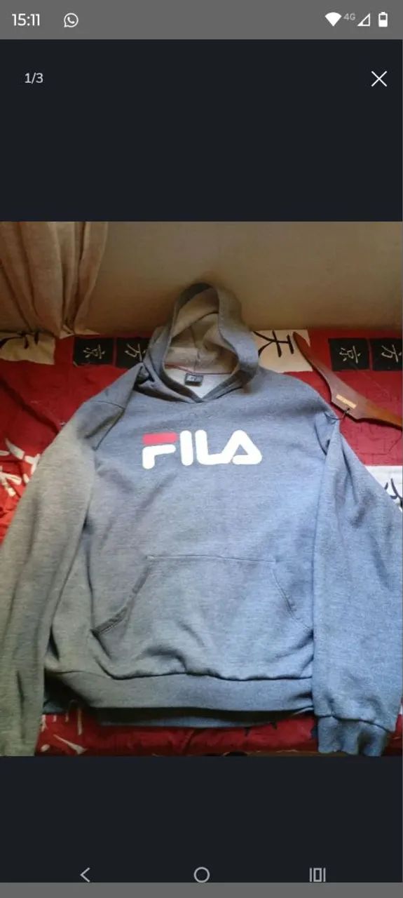Moletom fila 