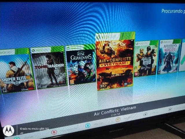 Xbox 360 desbloqueado com HD e 35 jogos. - Foto 2