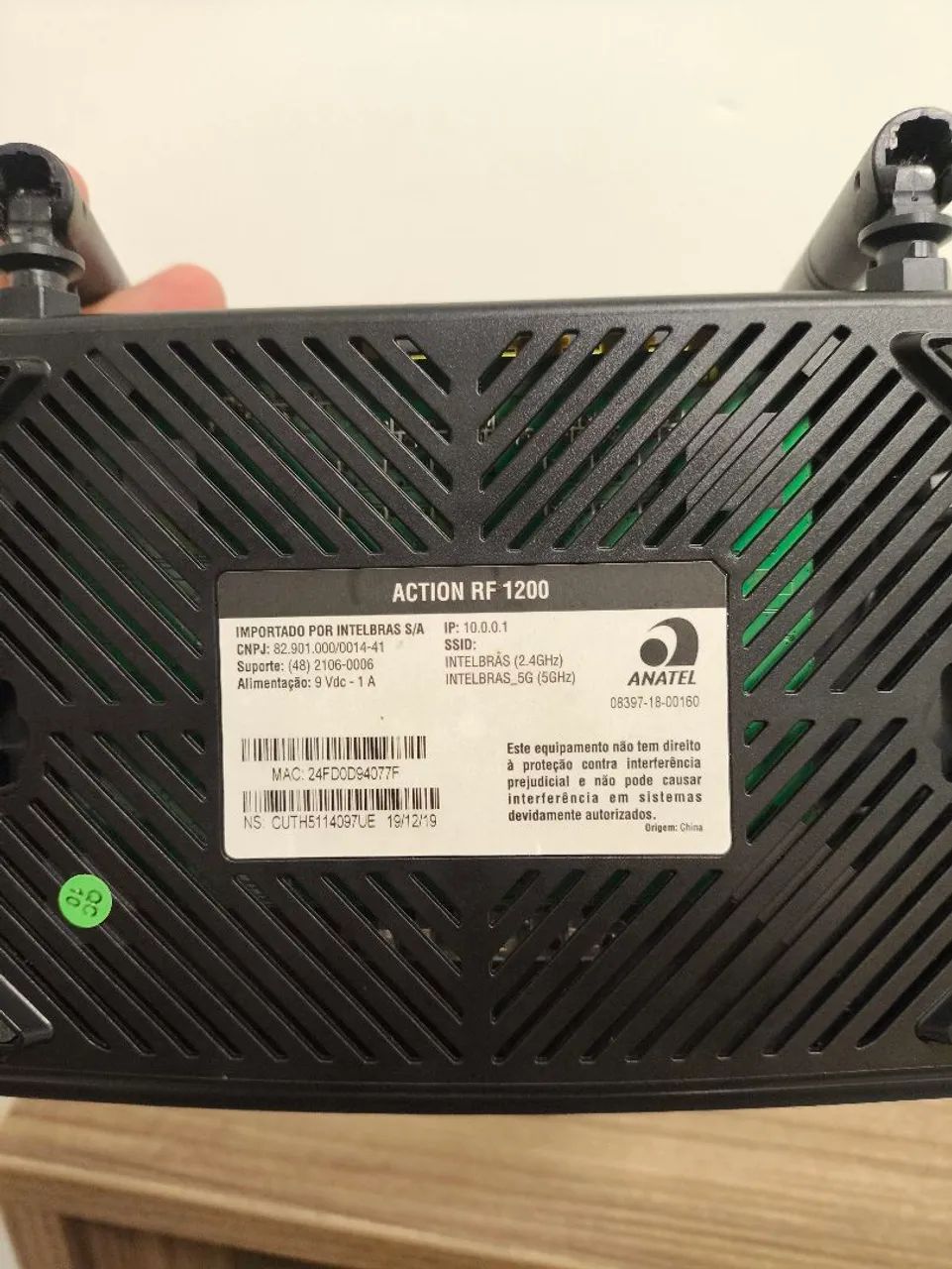 Roteador Intelbras Wi-Fi 4 Antenas - Foto 3