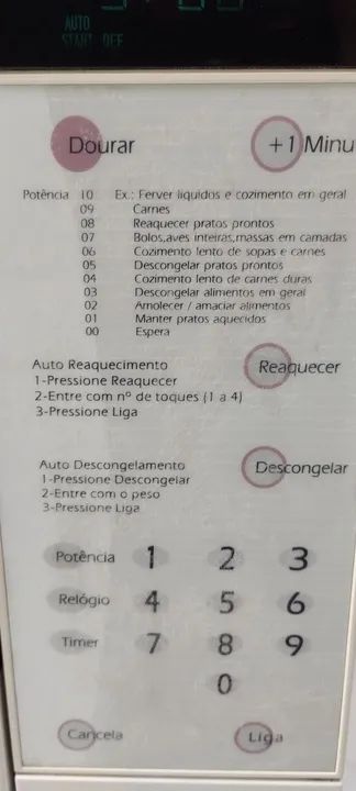 Microondas Brastemp com Grill 38 litros - baixei pra vender R$350,00 - Foto 6